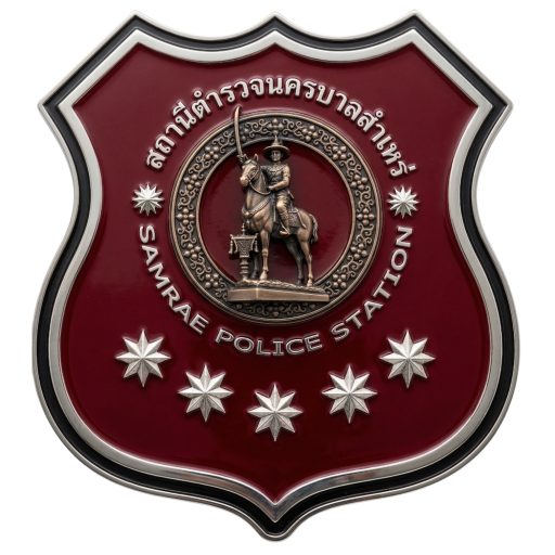 สถานีตำรวจนครบาลสำเหร่ logo